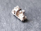 SILVER STEAM TRAIN Charm - Miniature Vintage model - 2.7g