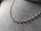 Vintage 9ct GOLD Belcher Chain Necklace, 20" Long  Hallmarked - 10.2g