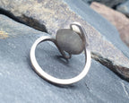 Vintage Lapis Lazuli Sterling Silver Ring - uk size M (6) - 3.2g