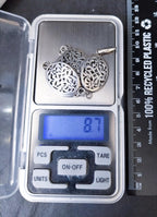 Vintage Silver Panel Bracelet - Victorian Style 18cm - 8.7g