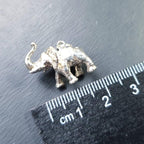 Vintage Silver ELEPHANT Charm or Pendant - 6.2g
