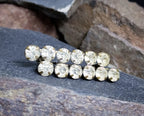 Antique Edwardian Paste Stones BROOCH - 2.7g