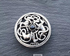 Sterling Silver CELTIC ZOOMORPHIC Brooch - Kit Heath - 10.9g
