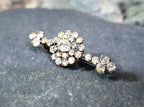 Antique Edwardian BROOCH - Stunning with Paste Stones - 2.9g