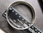 Vintage Georg Jensen SILVER Star BANGLE Bracelet c 1976 - 29.5g