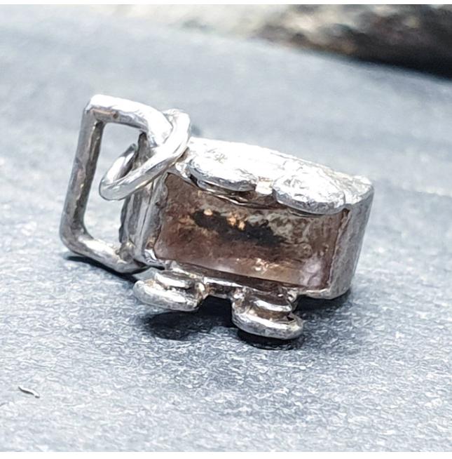 Vintage Silver BABY in PRAM Charm - Newborn 1.7g