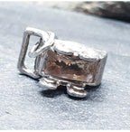 Vintage Silver BABY in PRAM Charm - Newborn 1.7g