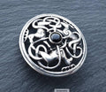 Sterling Silver CELTIC ZOOMORPHIC Brooch - Kit Heath - 10.9g