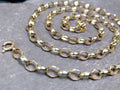 Vintage 9ct GOLD Belcher Chain Necklace, 20" Long  Hallmarked - 10.2g