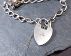 Vintage Silver CHARM BRACELET with Charm Opening Toby Beer Jug - 18.9g