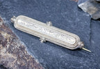 Antique Silver Bar BROOCH - Adie & Lovekin 1893 - 2.5g