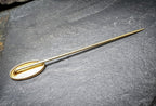Vintage GOLD Fronted STICK PIN  - Hat or Tie  - 1.4g