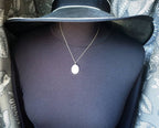 Vintage 9ct Gold Art Deco LOCKET - Chester Hallmark 1955 with 18" Chain - 4.7g