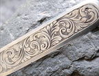 Antique Victorian Sterling Silver BROOCH - Etruscan Style - 11.2g
