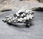 Vintage Sterling Silver HUMMINGBIRD BIRD Brooch - 6g