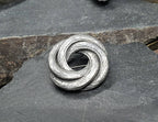 Victorian SNAKE BROOCH - Heavy Sterling Silver Serpent - 20.6g