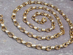 Vintage 9ct GOLD Belcher Chain Necklace, 20" Long  Hallmarked - 10.2g