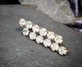 Antique Edwardian Paste Stones BROOCH - 2.7g