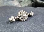 Antique Edwardian BROOCH - Stunning with Paste Stones - 2.9g