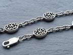 Vintage STERLING SILVER CELTIC Bracelet - 20cm - 13.9g