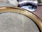 Vintage  Art Deco 12ct GOLD Plated BANGLE - BRACELET - 10.5g