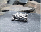 Vintage SILVER TEDDY BEAR Brooch - Sterling 3.5g