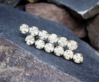 Antique Edwardian Paste Stones BROOCH - 2.7g