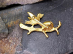 BUTLER & WILSON Bird Nest Brooch, Swallow with Pearl Eggs - 11.9g