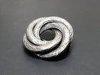 Victorian SNAKE BROOCH - Heavy Sterling Silver Serpent - 20.6g