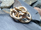 Antique 9ct Gold Infinity Lovers Knot  brooch Pin - 17.5g