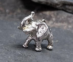 Vintage Silver ELEPHANT Charm or Pendant - 6.2g