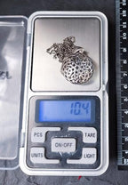 Kit Heath CELTIC Locket necklace - Sterling Silver -  on 17" Chain - 10.4g