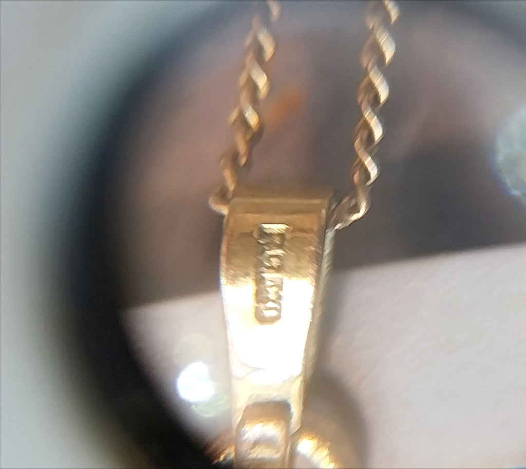 Large Vintage Oval Scroll LOCKET Necklace - Rolled Gold with 19" Chain - 12.9g