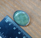 Vintage Sterling Silver Connemara Marble Brooch - 5.9g
