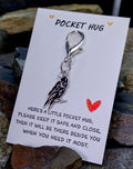 Raven Crow - Pocket Hug Keychain, Bag Charm Gift