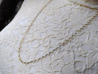 9ct GOLD BELCHER Chain Necklace, 23" Long  Hallmarked - 2.7g