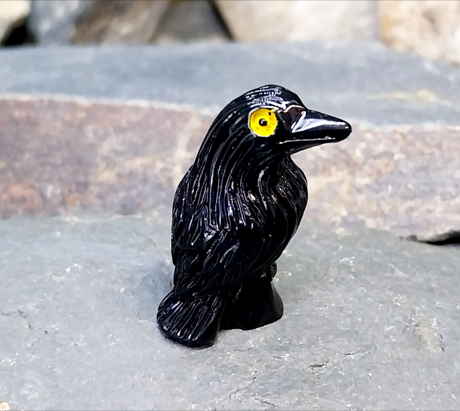 Your Own Murder of Crows -  5 x Mini Resin Ravens