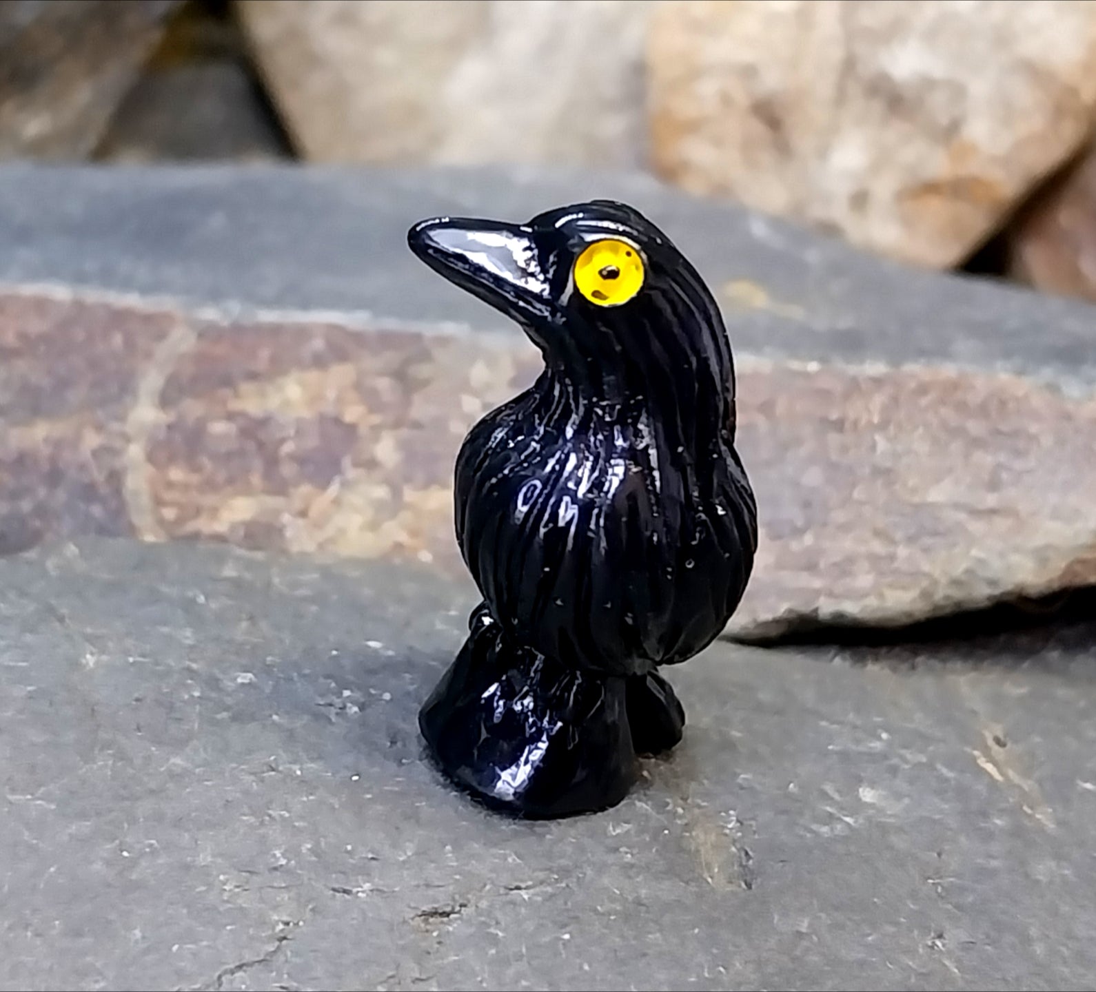 Your Own Murder of Crows -  5 x Mini Resin Ravens