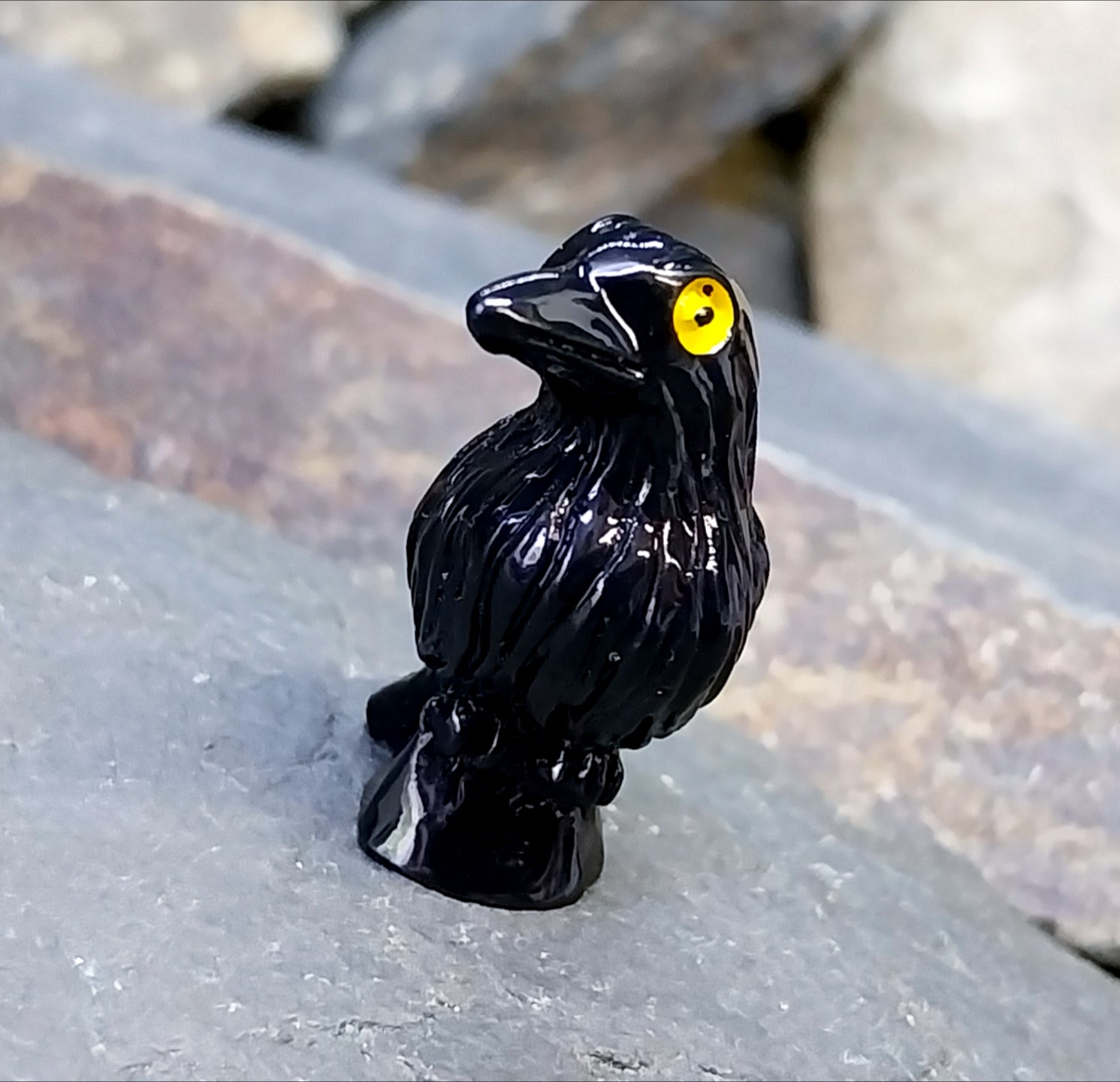 Your Own Murder of Crows -  5 x Mini Resin Ravens