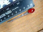 Carnelian Sterling Silver KILT PIN Brooch - Dirk - 4.2g