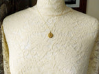 9ct Gold Georg Jensen St Christopher Necklace - Double Sided on 18" Chain - 2.8g