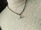 Sterling Silver Belcher Rolo Chain Necklace with T-Bar and DogClip - 18" - 20.2g