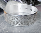 Charles Horner SILVER Buckle BANGLE Bracelet - Chester circa 1947 - 21.7g