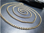 Vintage 9ct GOLD CHAIN Necklace - Very Long 26" - 5.9g
