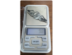 Victorian Silver MOTHER BROOCH - Antique Mother with Black Enamel