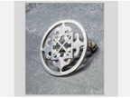 ORTAK SILVER  Brooch - Celtic Scottish St Magnus Cross - Malcolm Gray