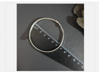 Vintage ANKH BANGLE Bracelet - Silver Hallmarks Egyptian Symbol of Life - 14.9g