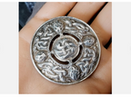 Large Vintage Celtic Shield Brooch - Hallmarked Chester c 1948 - 22.7g