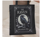 The Raven Tote Bag - Crow Witchy Shopping Shoulder bag