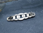 Antique Sterling Silver Lovers Knot Brooch - Edwardian Chester Hallmarks circa 1905 - 2.1g